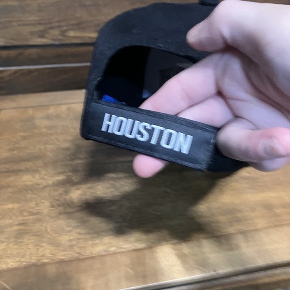 Houston Astros MLB Throwback Retro Hat Cap Black / Red Star Adult Men Adjustable - Picture 4 of 9